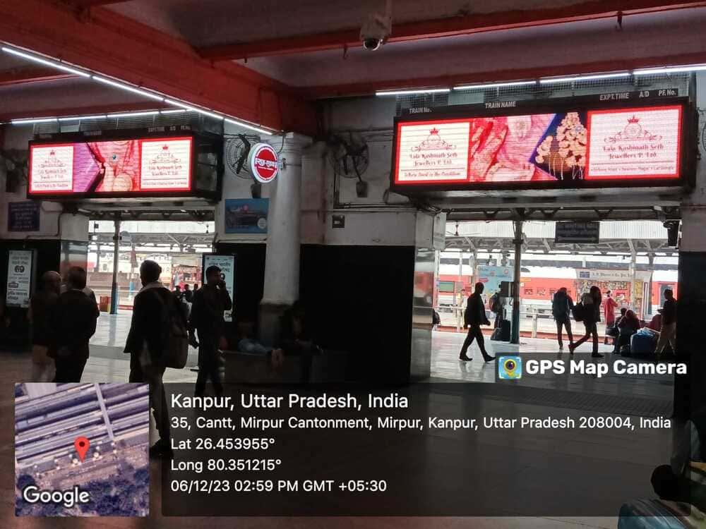 Kanpur Railway Branding